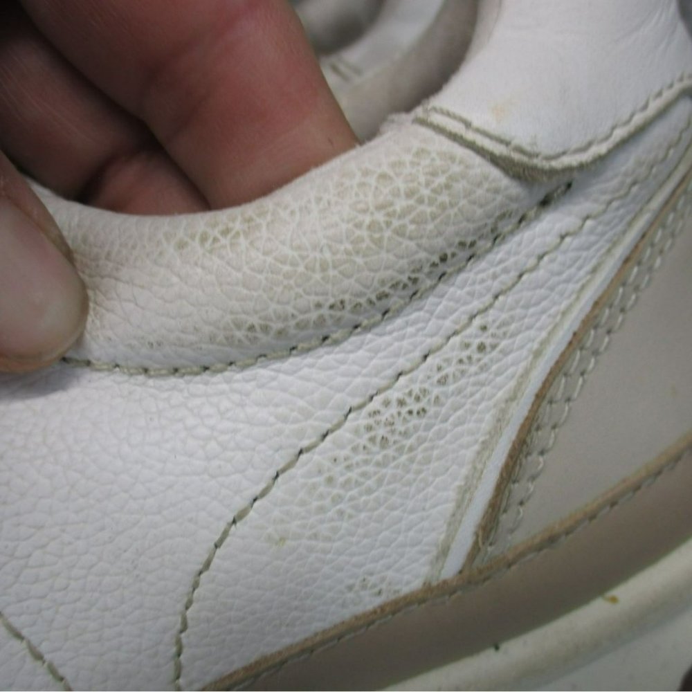 Madewell Shoes Womens Size 7.5 Tan Lace Up Kickoff Trainer Sneakers - Picture 2 of 12